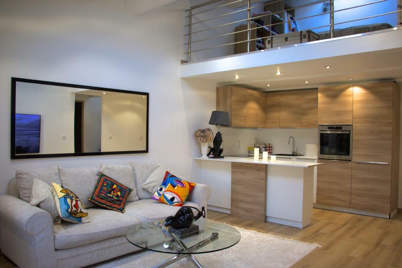 Duplex Fontaine - Appartement Duplex Coeur Vieil Antibes Old City Marche Provencal 外观 照片