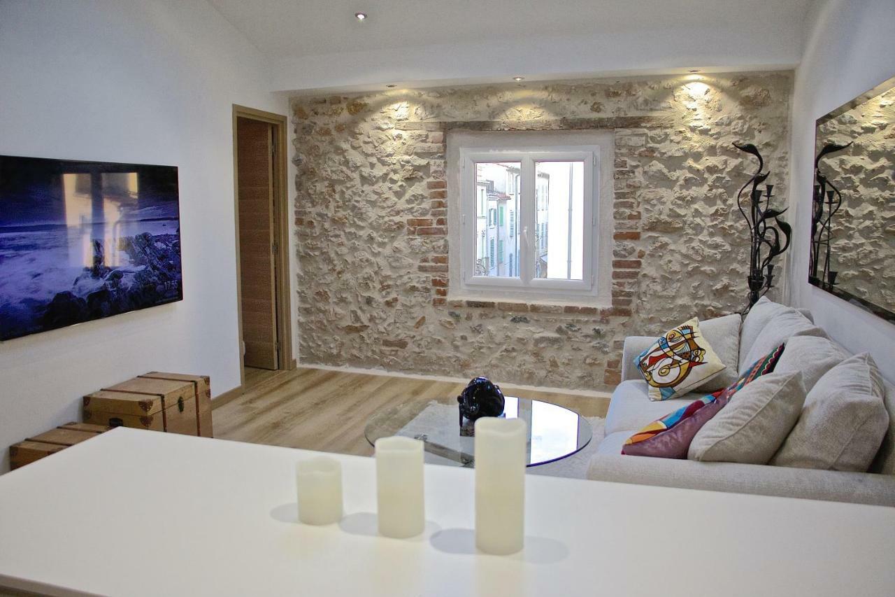 Duplex Fontaine - Appartement Duplex Coeur Vieil Antibes Old City Marche Provencal 外观 照片