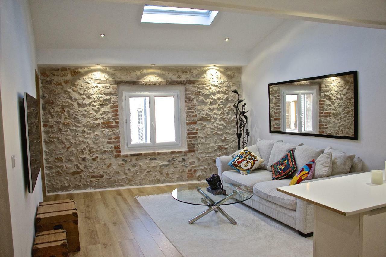 Duplex Fontaine - Appartement Duplex Coeur Vieil Antibes Old City Marche Provencal 外观 照片